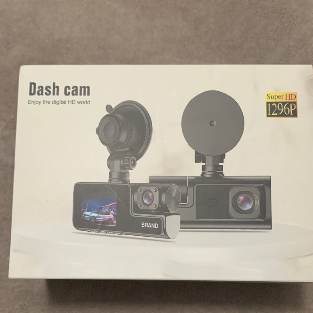 Super HD 1296P Dash Cam - Black
